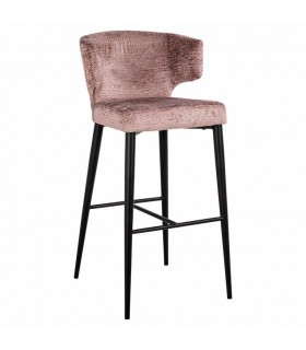 RICHMOND krzesło barowe TAYLOR 76 różowe