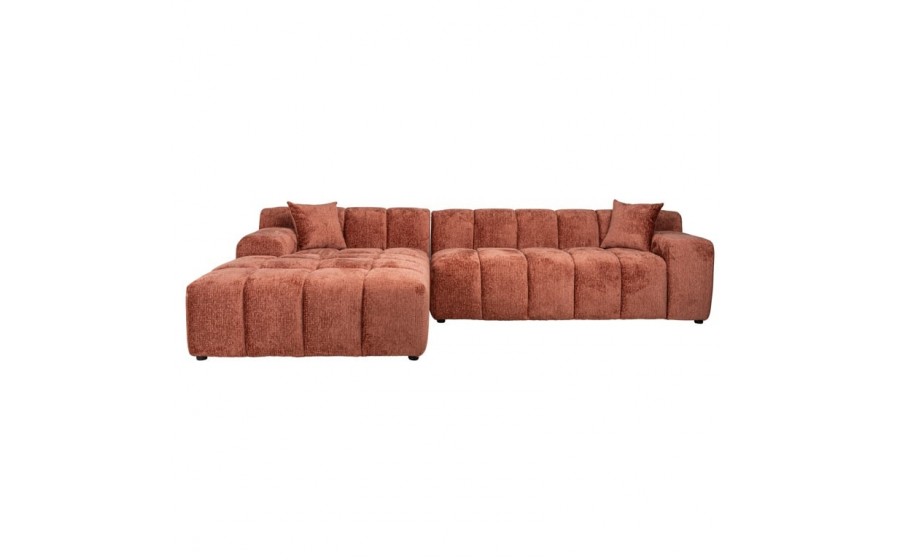 RICHMOND sofa CUBE L bordowa