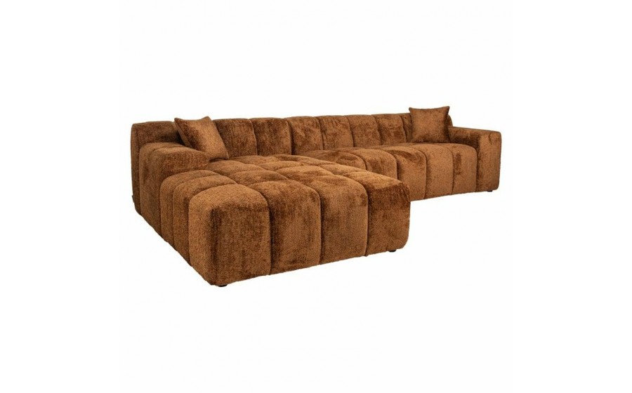 RICHMOND sofa CUBE L pomarańczowa