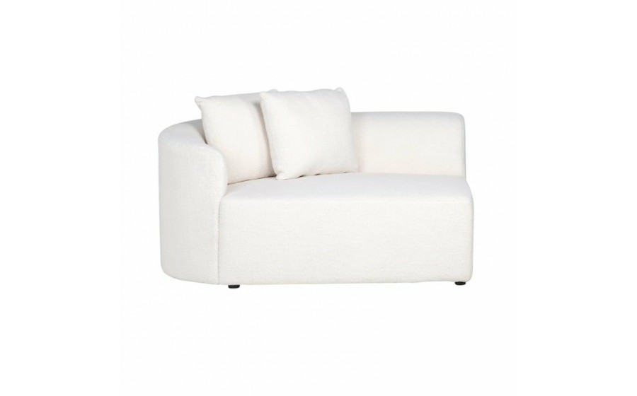 RICHMOND sofa GRAYSON L biała - krótka wersja