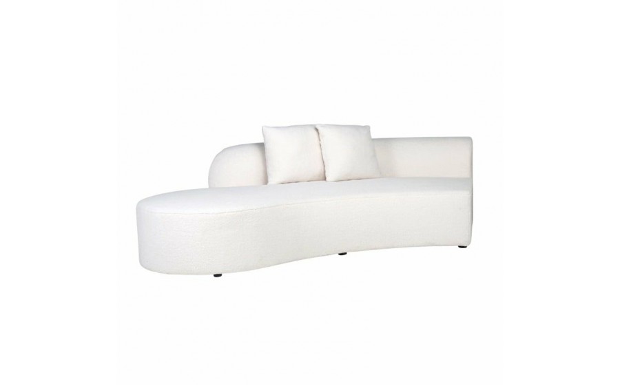 RICHMOND sofa GRAYSON L biała - długa wersja