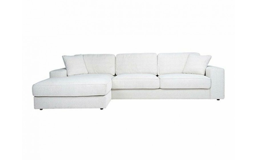 RICHMOND sofa narożna SANTOS L biała