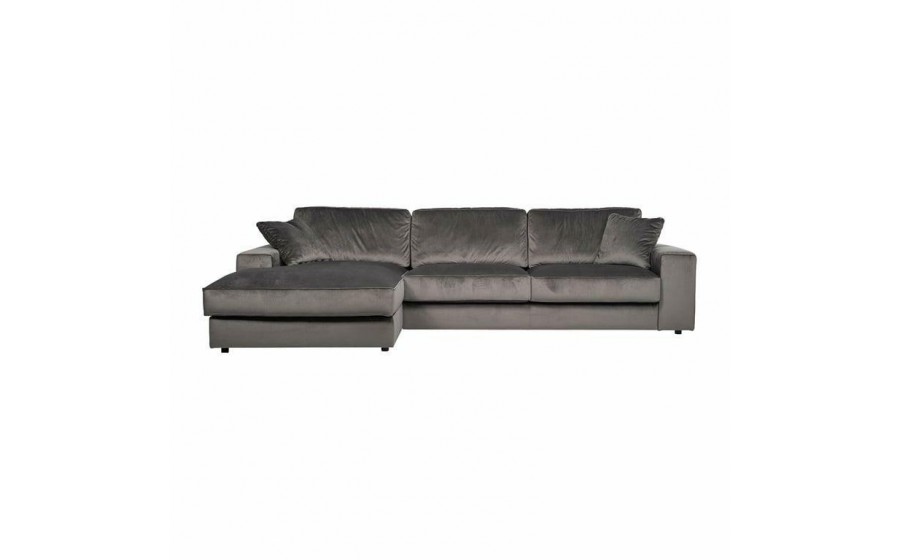 RICHMOND sofa narożna SANTOS L szara