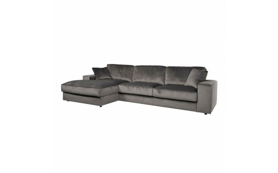 RICHMOND sofa narożna SANTOS L szara