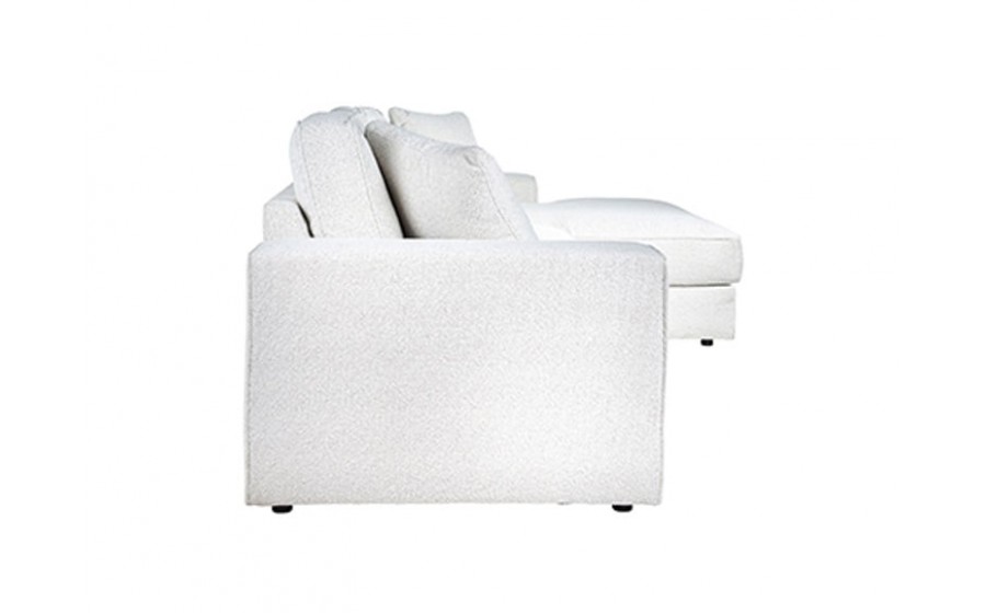 RICHMOND sofa narożna SANTOS R biała