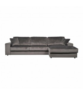 RICHMOND sofa narożna SANTOS R szara