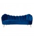 RICHMOND sofa COSETTE BLUE - welur, podstawa złota