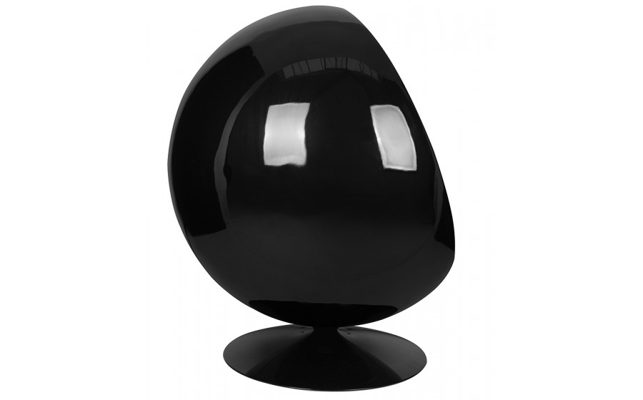 Fotel BALL BLACK czarny