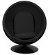 Fotel BALL BLACK czarny