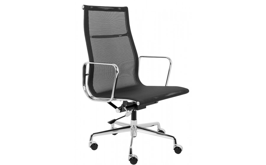 Fotel biurowy AERON PREMIUM chrom - siatka, aluminium