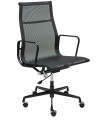 Fotel biurowy AERON PREMIUM czarny - siatka, aluminium