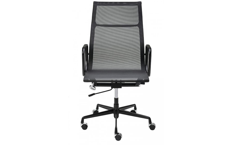 Fotel biurowy AERON PREMIUM czarny - siatka, aluminium