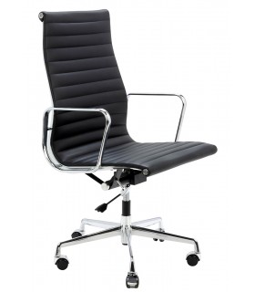 Fotel biurowy AERON PRESTIGE PLUS chrom  - skóra naturalna, aluminium