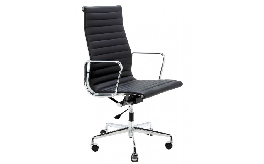 Fotel biurowy AERON PRESTIGE PLUS chrom - skóra naturalna, aluminium