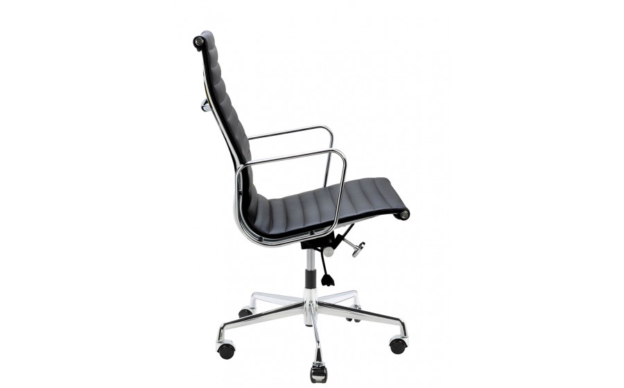 Fotel biurowy AERON PRESTIGE PLUS chrom - skóra naturalna, aluminium