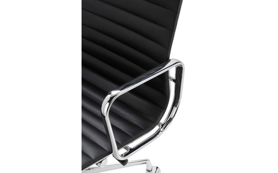 Fotel biurowy AERON PRESTIGE PLUS chrom - skóra naturalna, aluminium