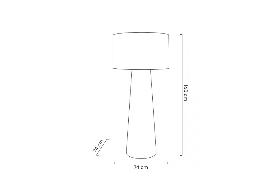 MOOSEE lampa podłogowa KAS 160