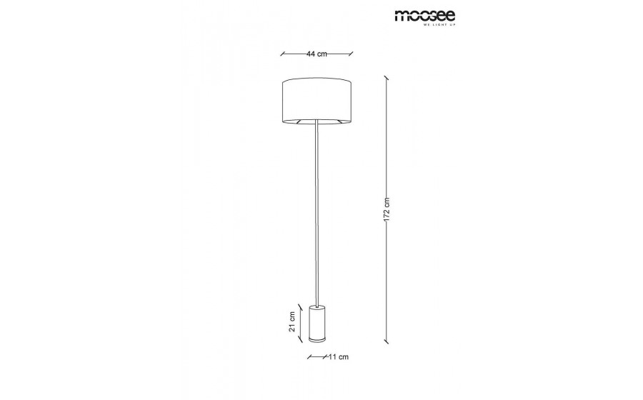 MOOSEE lampa podłogowa SANTORINI