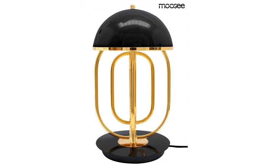 MOOSEE lampa stołowa BOTTEGA złota / czarna