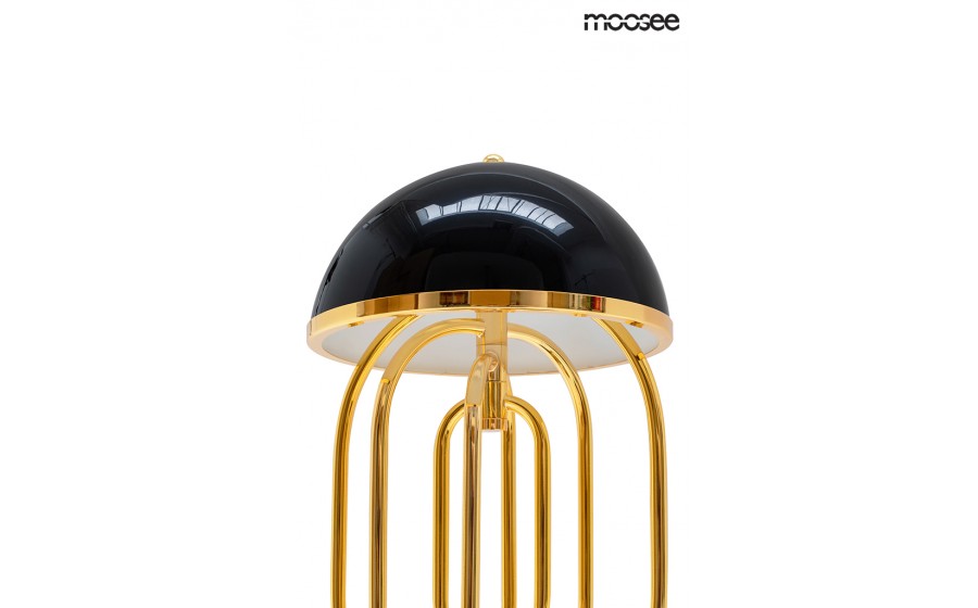 MOOSEE lampa stołowa BOTTEGA złota / czarna