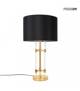 MOOSEE lampa stołowa MOXY złota / czarna