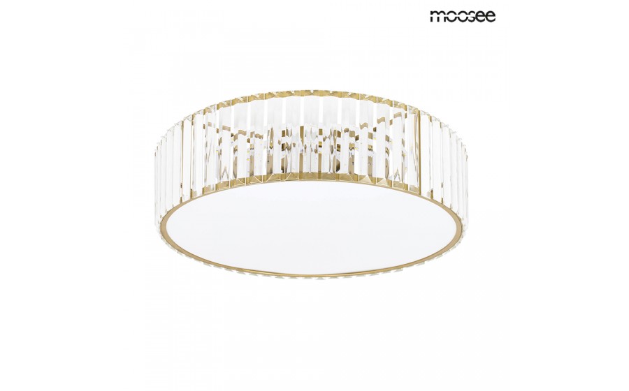 MOOSEE lampa sufitowa / plafon CROWN 50 złota