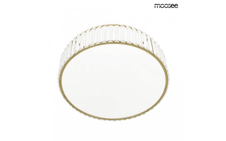 MOOSEE lampa sufitowa / plafon CROWN 50 złota