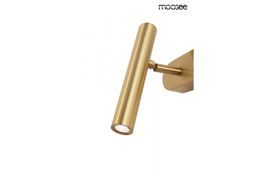 MOOSEE lampa ścienna BOY TUBE L LED złota
