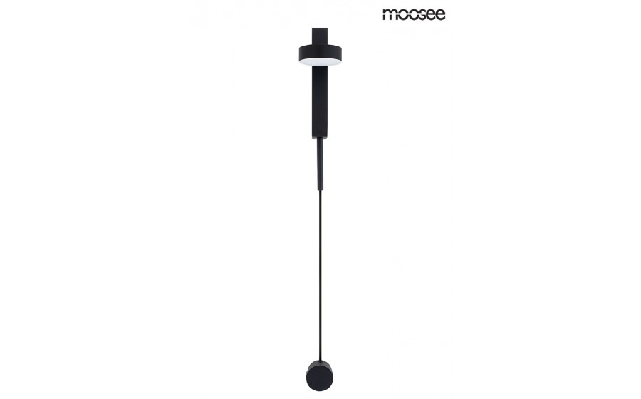 MOOSEE lampa ścienna CLARID BLACK czarna