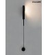 MOOSEE lampa ścienna CLARID BLACK czarna