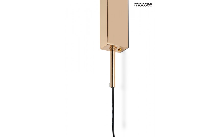 MOOSEE lampa ścienna CLARID GOLD złota