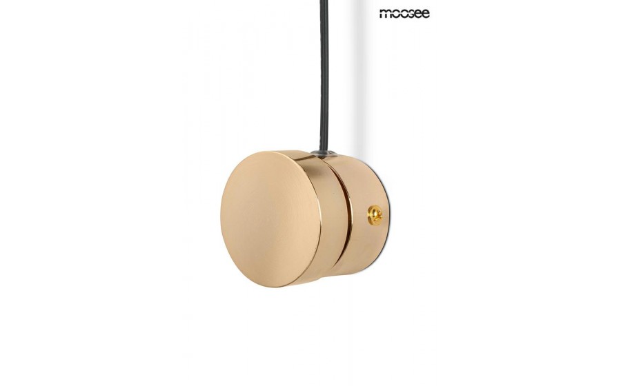 MOOSEE lampa ścienna CLARID GOLD złota