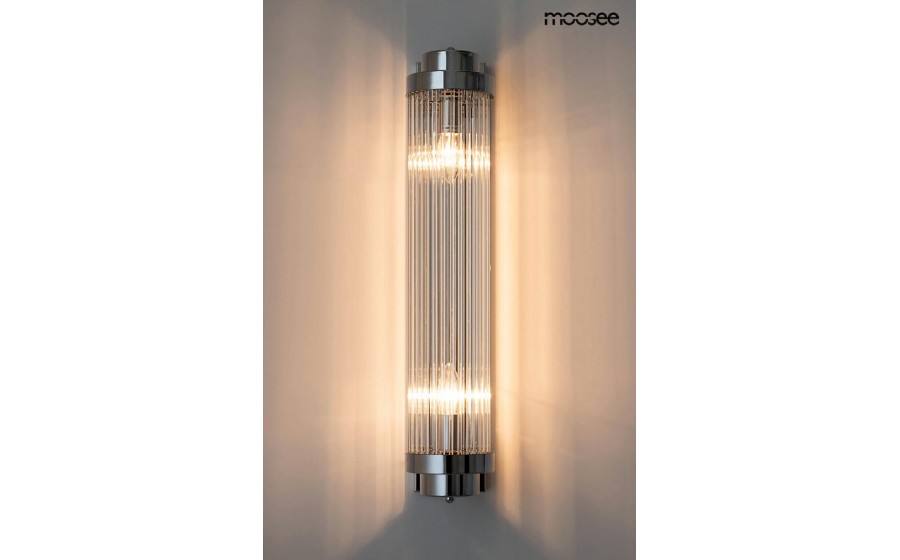 MOOSEE lampa ścienna COLUMN 60 srebrna