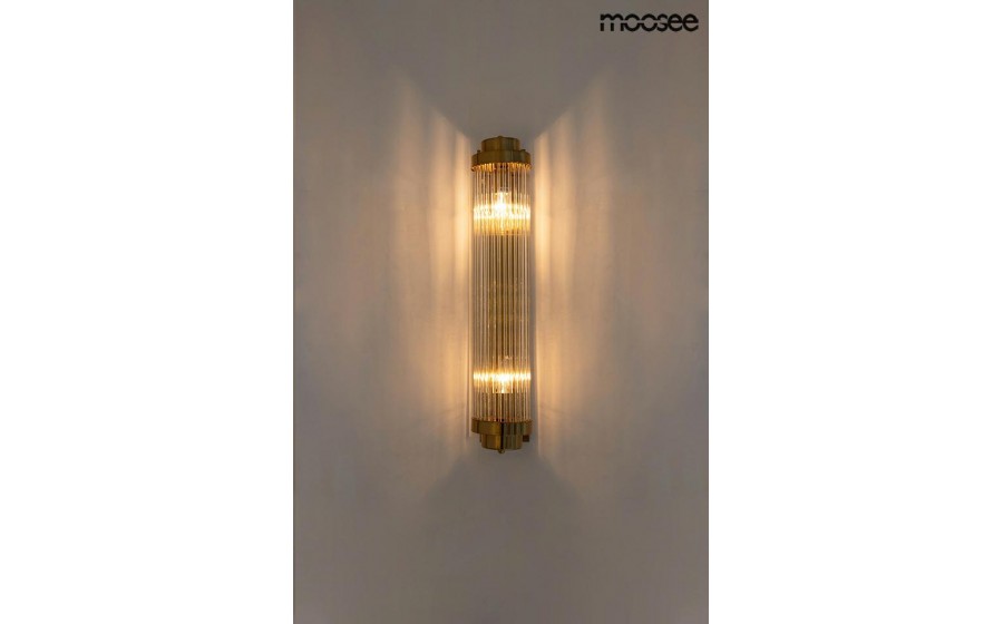 MOOSEE lampa ścienna COLUMN 60 złota