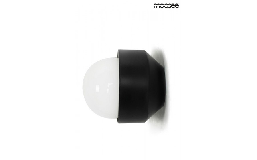 MOOSEE lampa ścienna DROPS 2 czarna