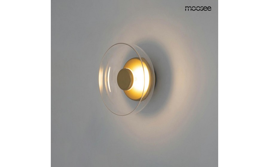 MOOSEE lampa ścienna EDEN WALL złota