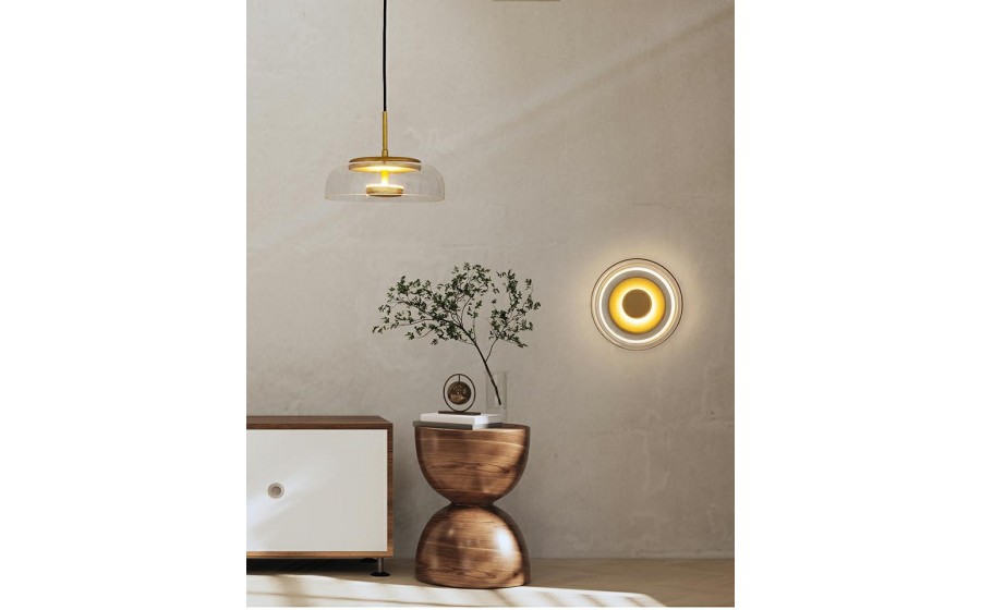 MOOSEE lampa ścienna EDEN WALL złota