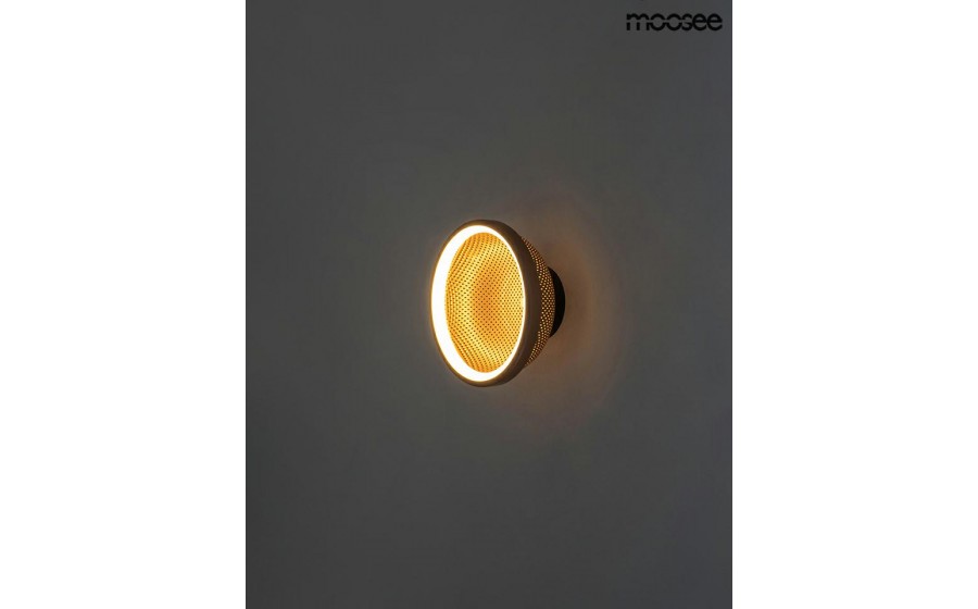 MOOSEE lampa ścienna FARO miedziana