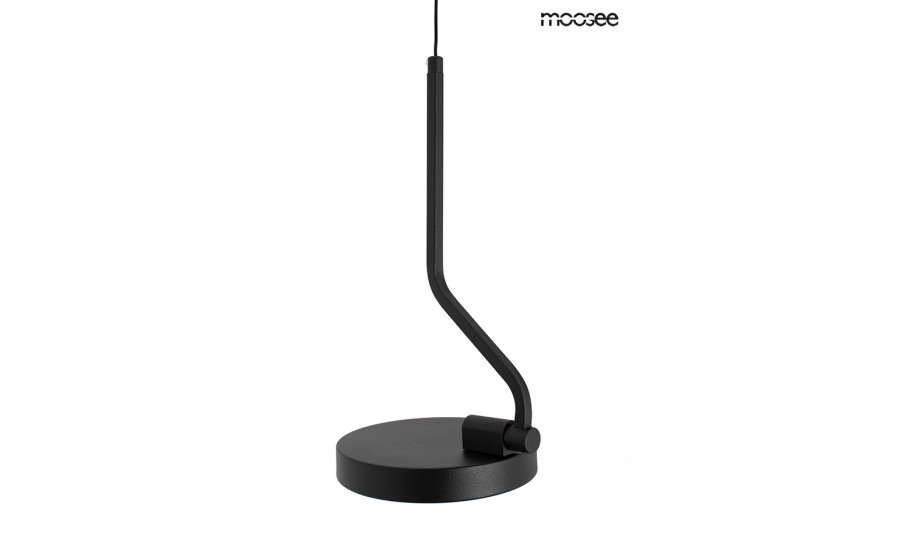 MOOSEE lampa ścienna FLAT czarna