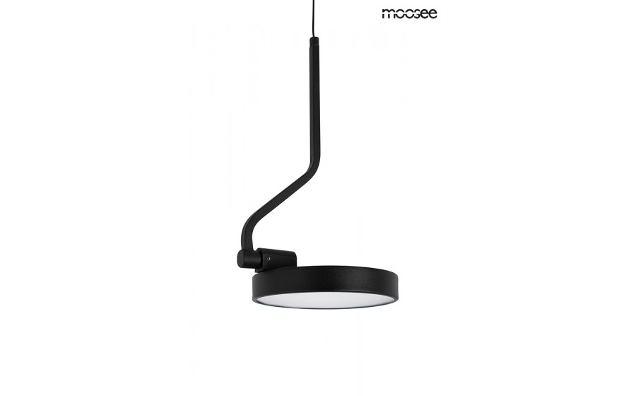 MOOSEE lampa ścienna FLAT czarna