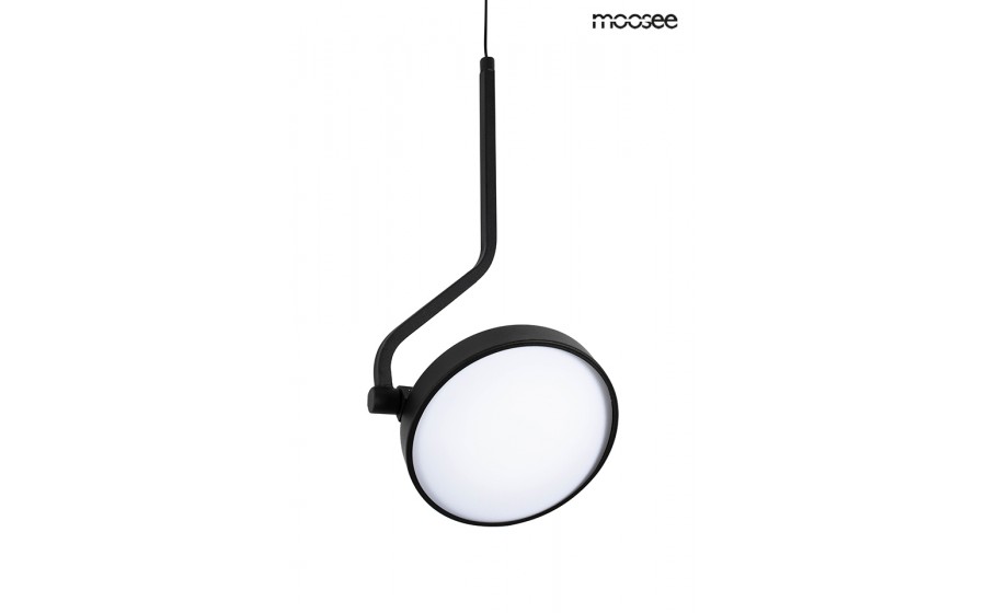 MOOSEE lampa ścienna FLAT czarna