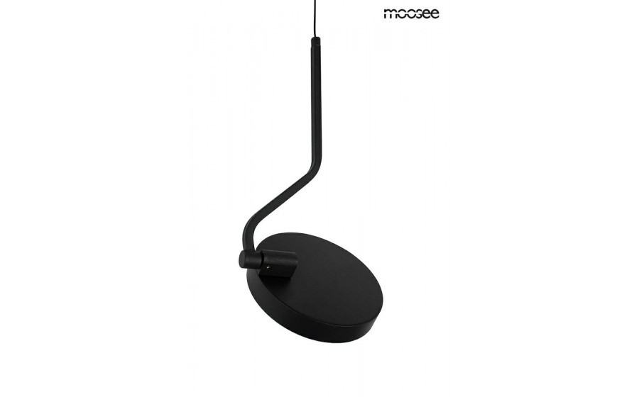 MOOSEE lampa ścienna FLAT czarna