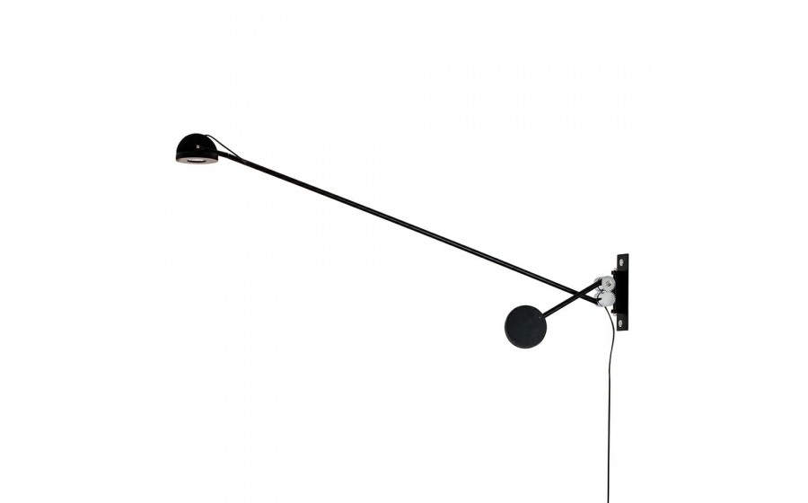 MOOSEE lampa ścienna GEAR czarna