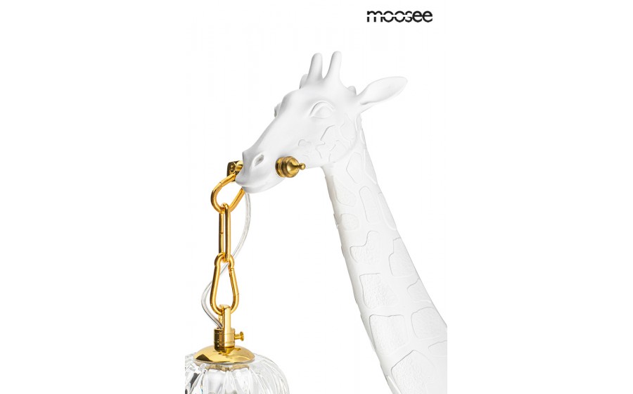 MOOSEE lampa ścienna GIRAFFE biała