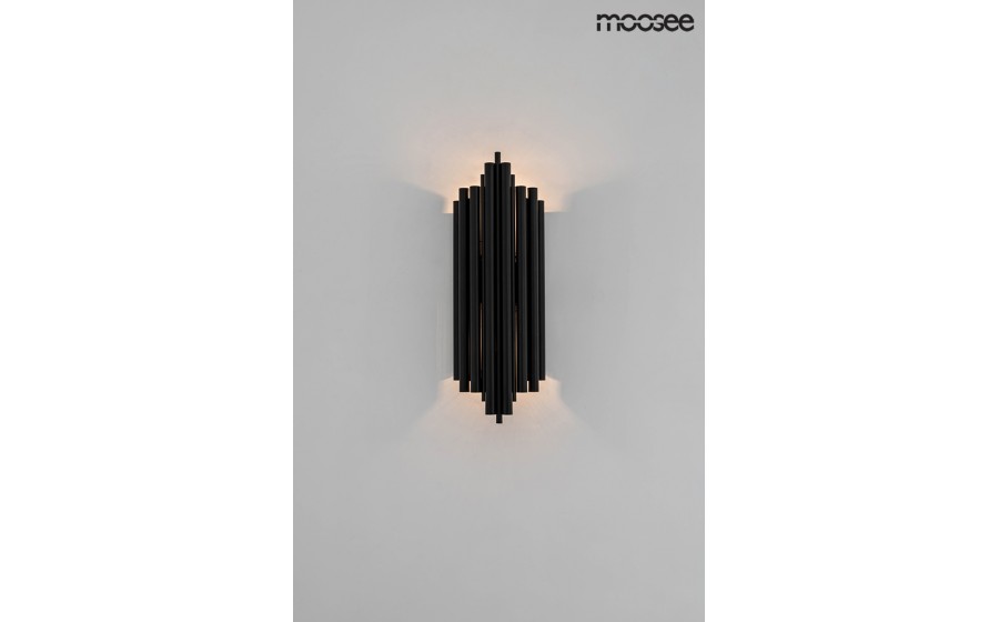 MOOSEE lampa ścienna HARMONIC BLACK czarna