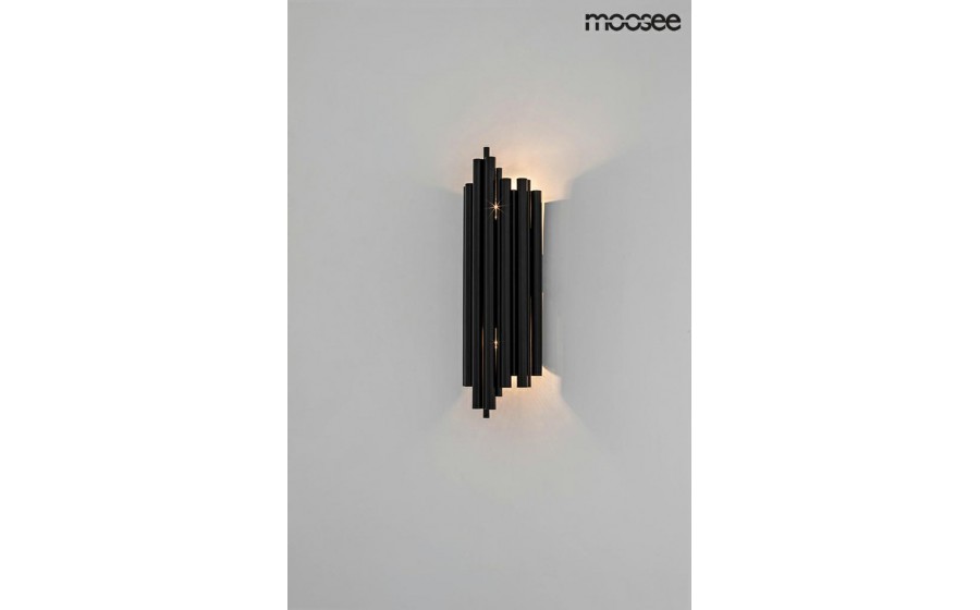 MOOSEE lampa ścienna HARMONIC BLACK czarna