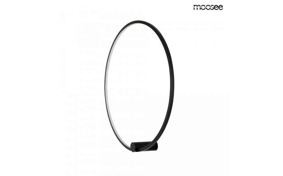 MOOSEE lampa ścienna HOOP 60 czarna