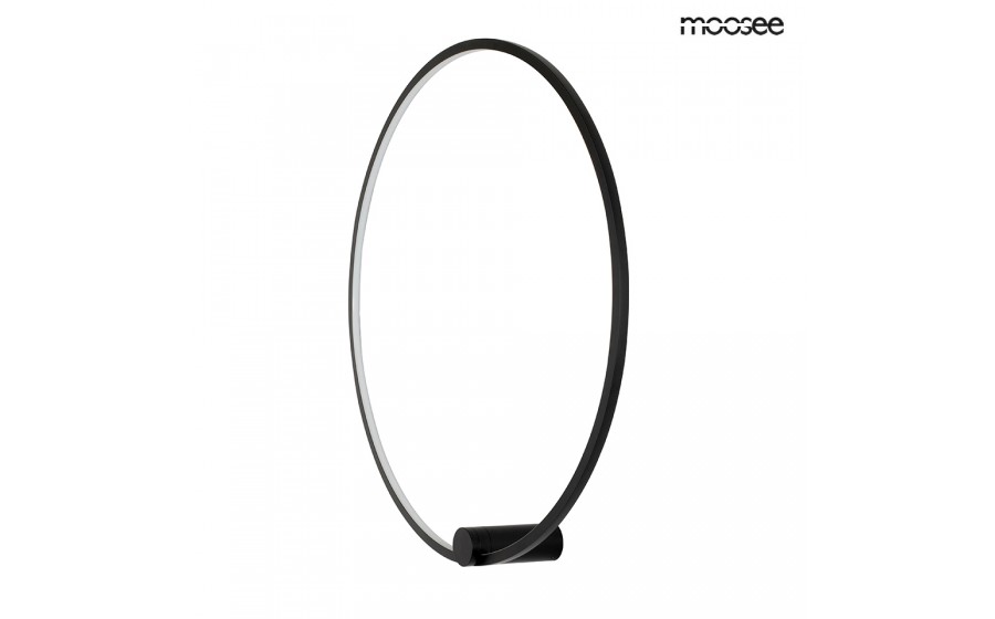 MOOSEE lampa ścienna HOOP 80 czarna