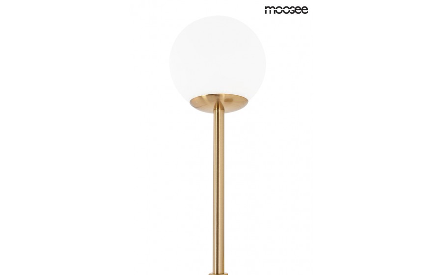 MOOSEE lampa ścienna LUCCA złota