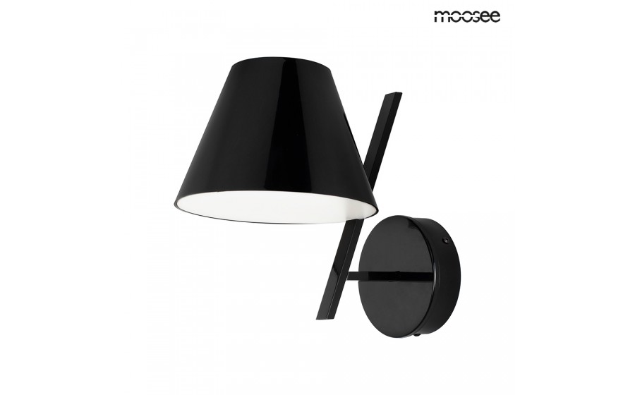 MOOSEE lampa ścienna MAGO czarna